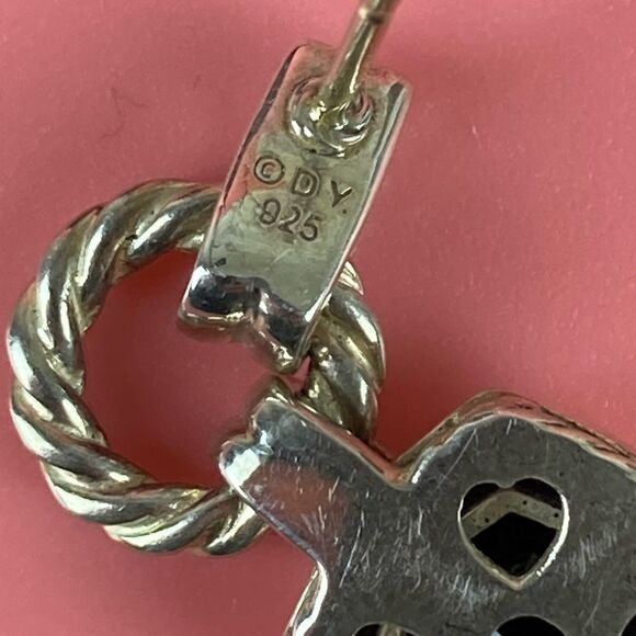 🚫SOLD🚫 DAVID YURMAN
Sterling Silver Black Renaissance Drop Earrings - Picture 8 of 10